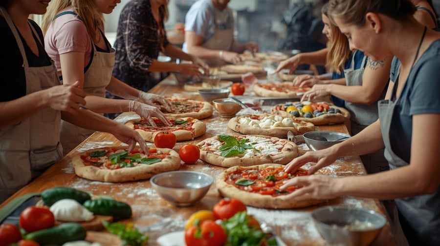 Private Pizza Making and Wine Pairing Challenges for Corporate Retreats in Napa Valley